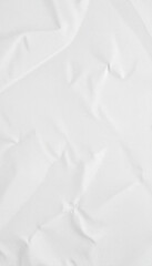 Obraz premium Minimalist portrait paper mockup with textured surface, creative design