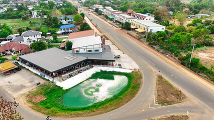 The aerial view of the city was breathtaking. Prakhon Chai is a district (amphoe) in the southern part of Buriram province.