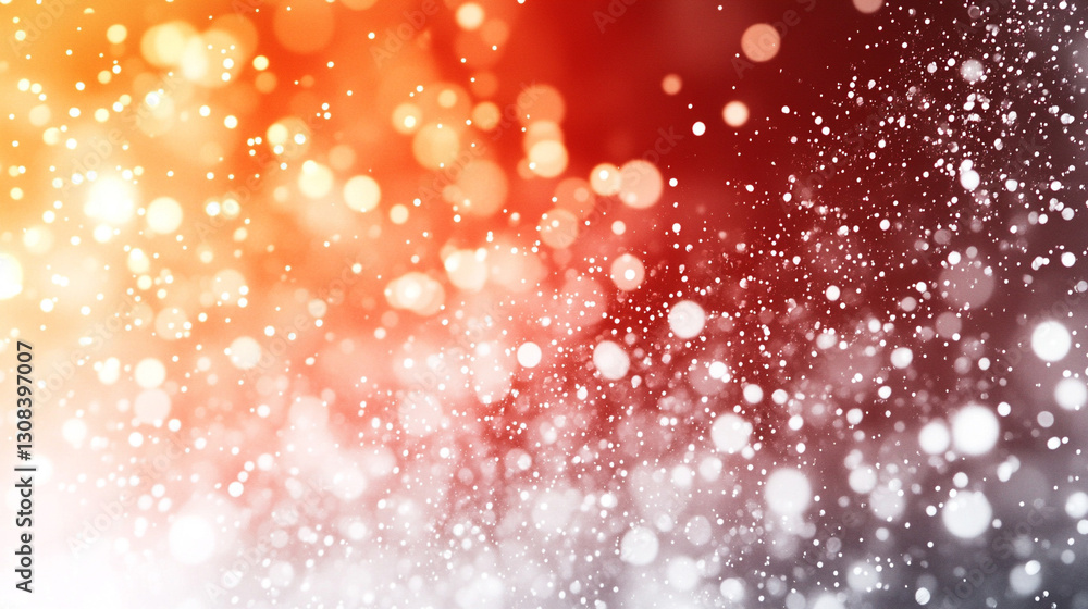 Poster a modern gradient background with red and white tones, smooth blurred effect, and subtle noise textu