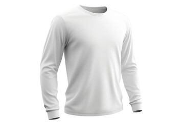 White long sleeve t-shirt mockup