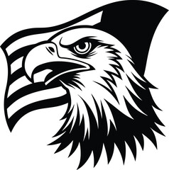 eagle head vector