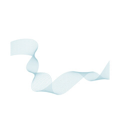 Fototapeta premium Abstract Curve Wave Line