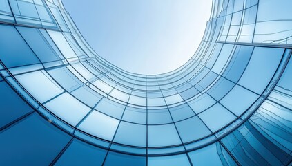 Modern Architecture Glass Facade