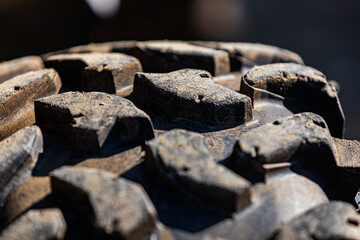 Close Up Off Road Truck Tire