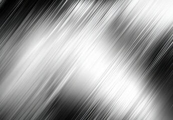 Abstract metallic background with soft silver tones and dynamic light streaks representing a modern, sleek aesthetic for design and art projects