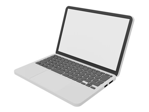左向きのノートパソコンLeft-facing Laptop