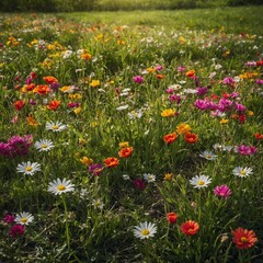 poppies in the field