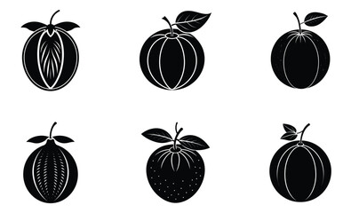 Honeydew silhouette vector