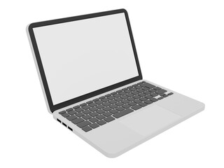 右向きのノートパソコンRight-facing Laptop