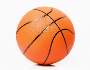 Fototapeta premium basketball ball isolated on white transparent background