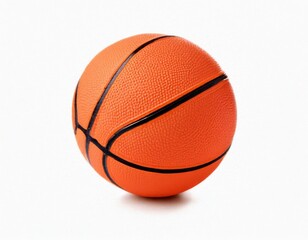 Fototapeta premium basketball ball isolated on white transparent background