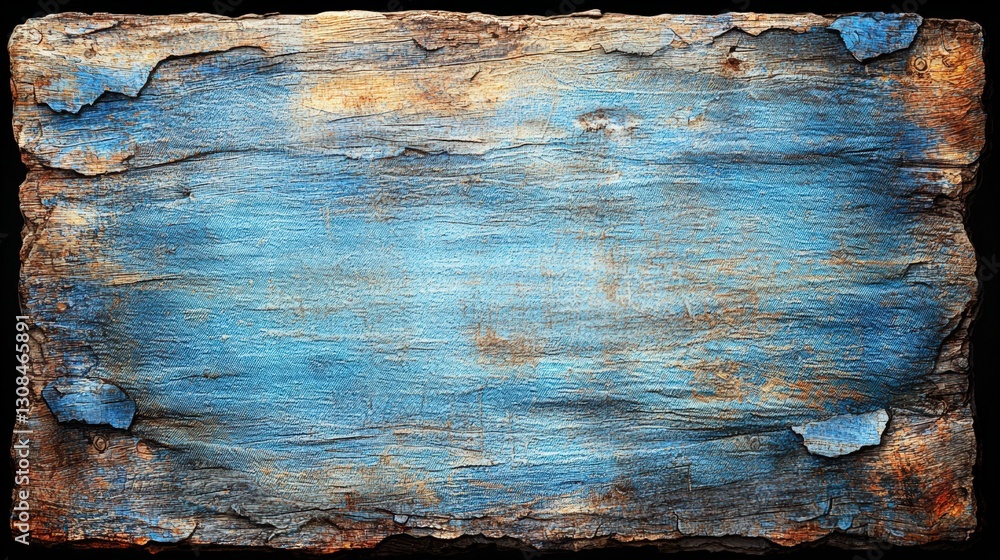 Poster abstract blue and brown background with soft gradients and textures creating a unique visual appeal
