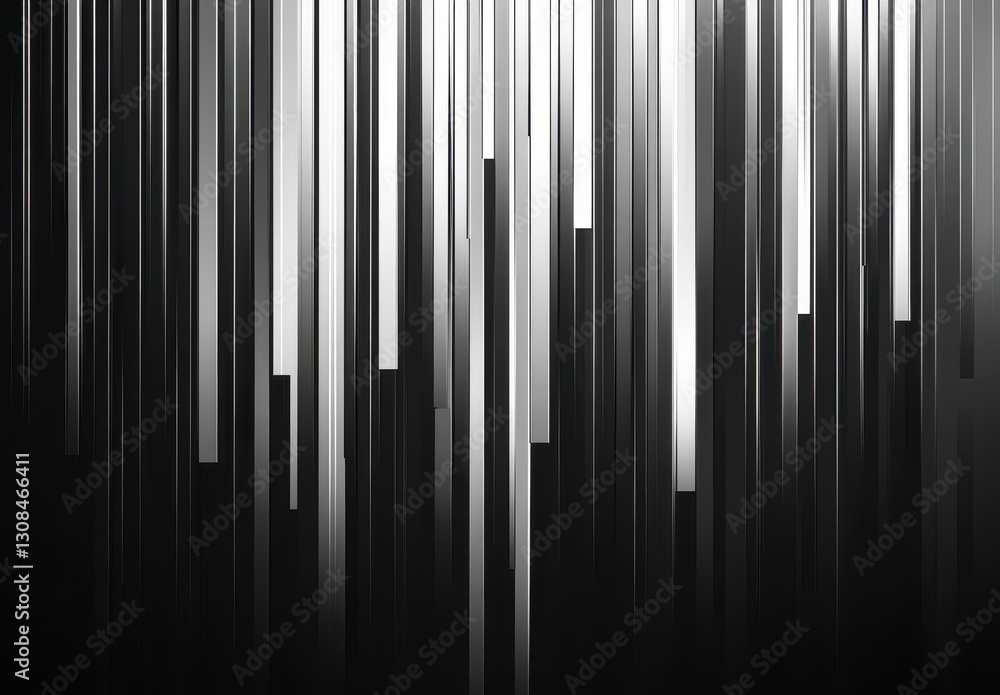 Poster abstract vertical lines in dark contrasting tones showcase modern artistic style and create dynamic 