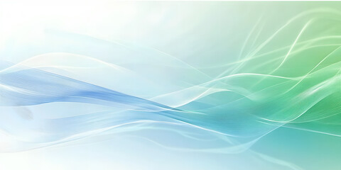 Fototapeta premium Blue flowing technology art background