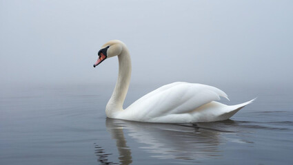 swan on the lake