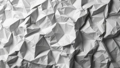 Crumpled Paper Texture Background.