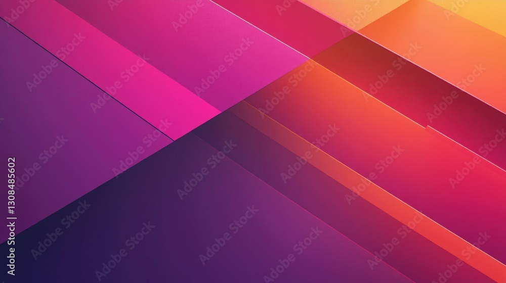 Poster vibrant abstract background with dynamic colorful stripes and shapes