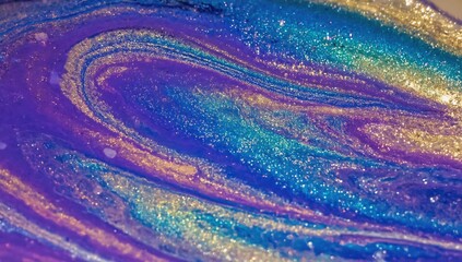 Abstract Waves of Hue