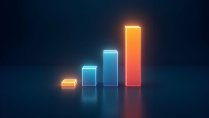 Cost Analysis and Financial Management: A Cute Vector Illustration of Optimized Bar Chart Strategies