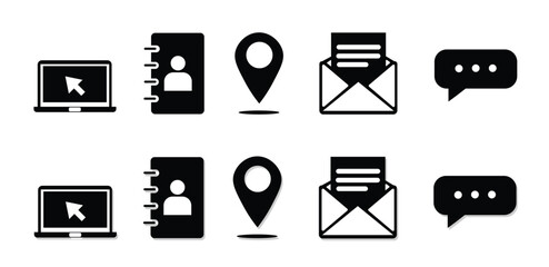 Communication Icons Set
