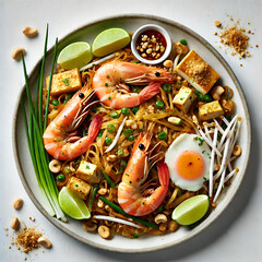 Delicious Thai Stir-Fried Noodles