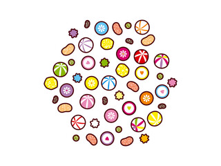 飴、甘納豆集合