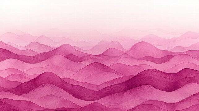 Elegant pink wave pattern flowing gracefully creating a soft and inviting aesthetic for design