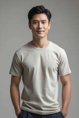 Man Holding, White Bottle, Skincare or Personal cart Product Presentation