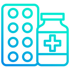 Obraz premium Medicine Icon