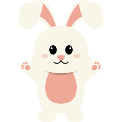 Cute Rabbit Illustration