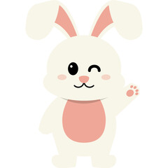 Cute Rabbit Illustration