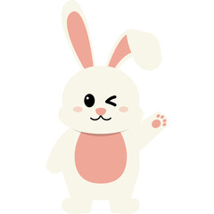 Obraz premium Cute Rabbit Illustration