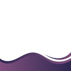 Elegant Wave Footer