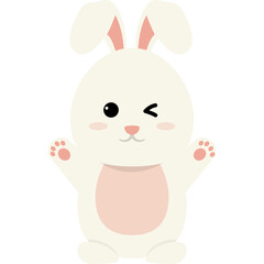 Cute Rabbit Illustration