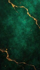 Emerald green marble background with subtle gold undertones and dark black shading, background, dark, texture