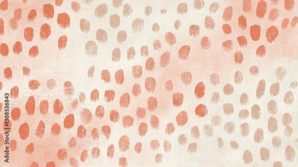 Aufkleber Subtle pencil strokes creating a gradient pattern of soft hues in warm tones