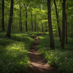 Fototapeta premium path in the forest