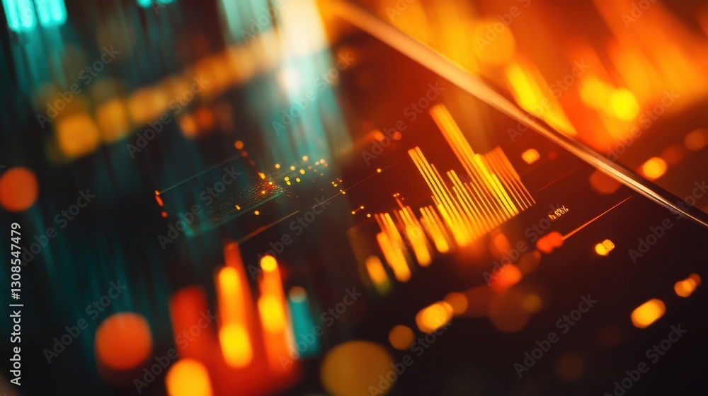 Poster abstract double exposure of digital data representations during a data analysis session in a modern 