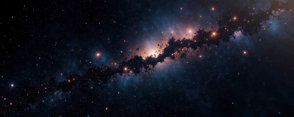 Dense cluster of black stars against stark white, dark, crowded