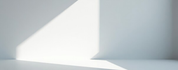 Grey shadow cast on a white surface with soft focus effect, shadow, texture