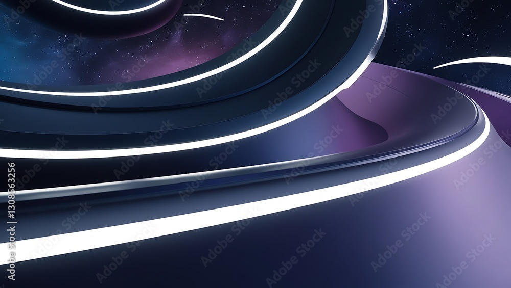 Poster advanced background high-end space light simplicity