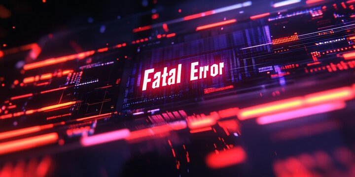 Glowing Fatal Error in Digital Circuitry