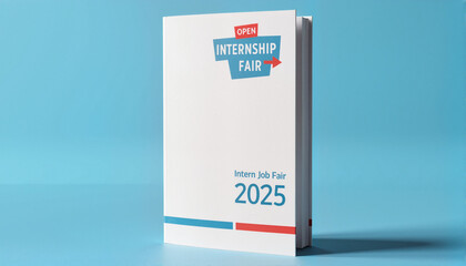 Internship fair brochure design for blogs, websites, promotional materials, event marketing, educational resources, social media graphics, and corporate communications