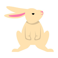 Cute Cartoon Rabbit Illustration