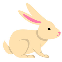 Cute Cartoon Rabbit Illustration