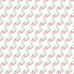 seamless background with numbers