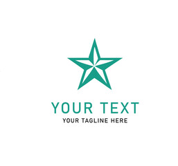 abstract star logo