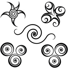 abstract floral background