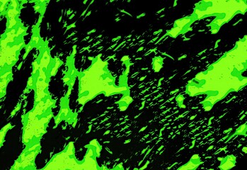 Fototapeta premium Fire Acid Paint Texture Brush Background Abstraction