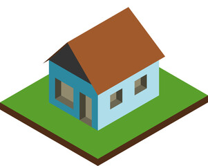 vector illustration of a house